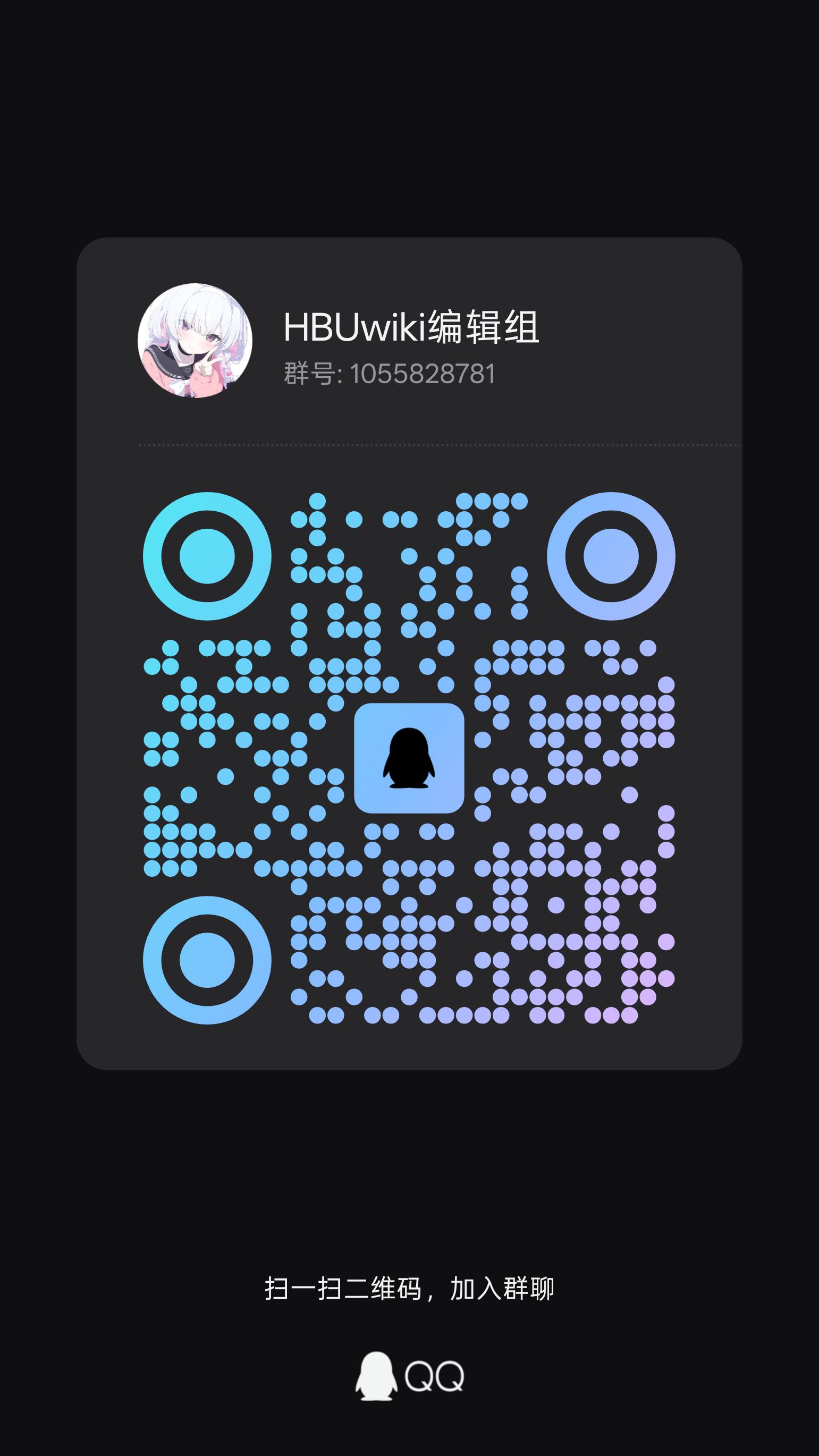 HBU-Wiki 编辑协作群二维码